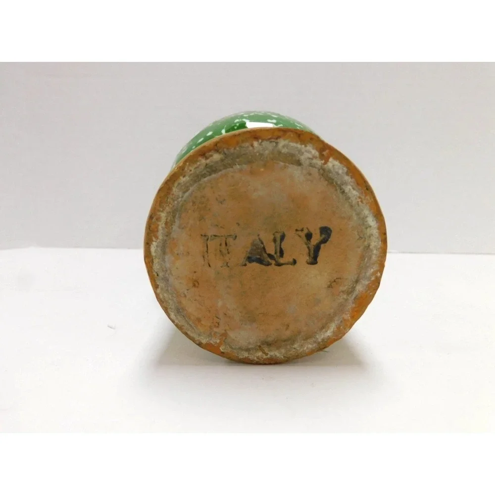 Mid 20th Century Rustic Pottery Vase Made In Italy DW760